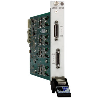 EMX-4250 - Analyseur de signaux dynamiques 16 voies 204.8 Ke/s 24 bits au format PXIe