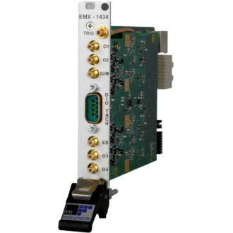 EMX-1434 - 204.8 kSa/s Smart PXIe Arb. Waveform Source, with 2-CH Tach and 4-CH DIO