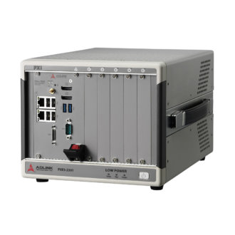 PXES-2301 - 6 All-Hybrid Slot 3U PXIe Chassis; AC Powered with Up to 8GB/s System Bandwidth