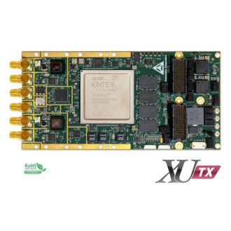 XU-AWG - Module XMC, 2 voies DAC 5.1 GSPS 16 bits, FPGA Xilinx Ultra Scale, mémoire 4 Go