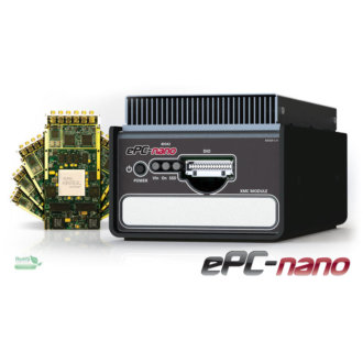 ePC-nano - A Windows/Linux Embedded Single Board Computer with XMC IO Site and 1 GbE Link