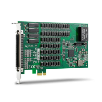 PCIe-7432 - Carte PCIe avec 32 DI Isolé et 32 DO Isolé avec une plage d'entrée élevée