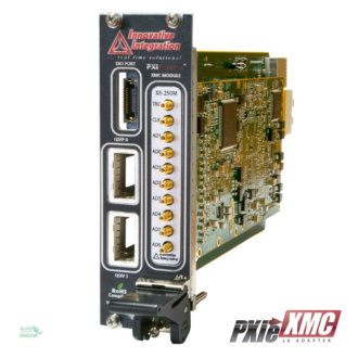 PXIe-XMC - Adapts PCIe XMC to PXI Express with P16 High Speed Communications Ports JN4 Digital IO