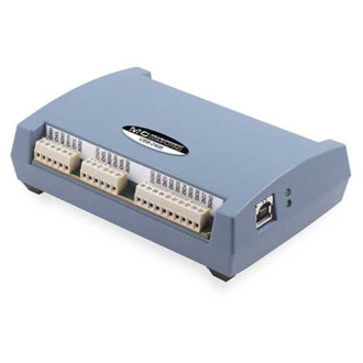 Série USB-2408 - DAQ-USB multifonction avec 16 SE /8 DIFF A/D 24-Bit, pour de la mesure de tension et de température (thermocouple)