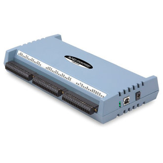 USB-2416 Series - Multifunction DAQ-USB with 32 SE /16 DIFF A/D 24-Bit, expandable to 64 channels, for Temperature (Thermocouple) and Voltage measurement,
