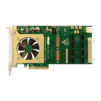 PCIe-XMC-8x - Adapts PCI Express XMC to Desktop with P16 High Speed Com Ports & JN4 Digital IO