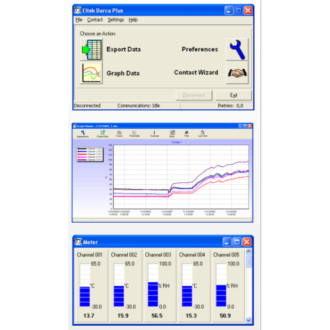 Darca Plus - Logiciel de Configuration et de Traitement des Données pour les Enregistreurs ELTEK