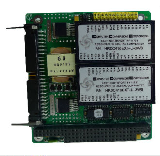 PC104-DS - PC104 Synchro-Resolver, LVDT Output Cards