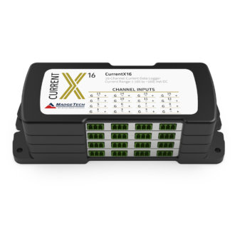 CurrentX Series - Autonomous current recorder 4, 8, 12; 16 channels (30mA - 160mA - 3A)