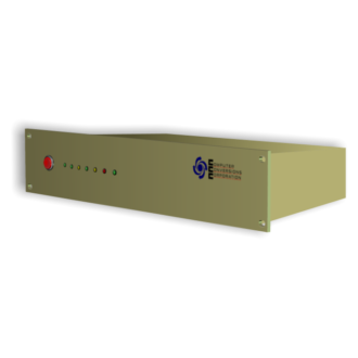 COMMANDNET - Boîtier multivoies Entrées et Sorties  Synchro /Résolver avec double port Ethernet/