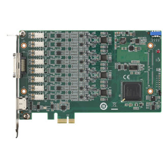 PCIE-1802 - Carte PCIe numériseur 8/4 voies 216 kéch./s, 24 bits, pour le son et les vibrations