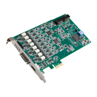 PCIE-1803 - Carte PCIe numériseur 8 voies 128 kéch./s, 24 bits, pour le son et les vibrations