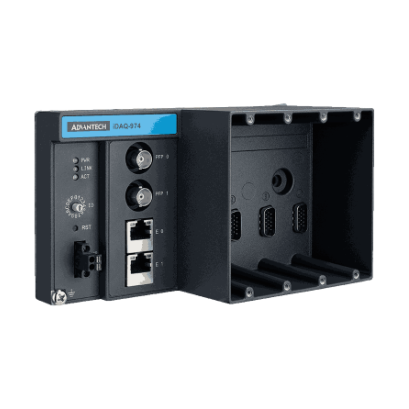 iDAQ-974 - 4-slot GbE Industrial DAQ Chassis iDAQ-974 - 4-slot GbE Industrial DAQ Chassis